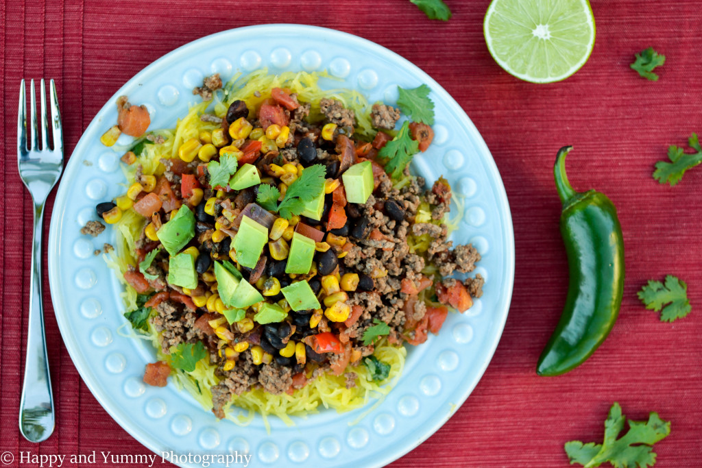 Low Carb Burrito Bowl - Happy and Yummy