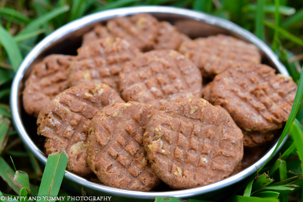 Buford's Easy Peanut Butter Dog Cookies Happy and YummyHappy and Yummy